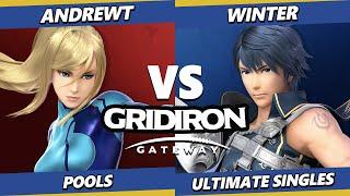 Gridiron Gateway 2024 - AndrewT (ZSS) Vs. Winter (Chrom) Smash Ultimate - SSBU