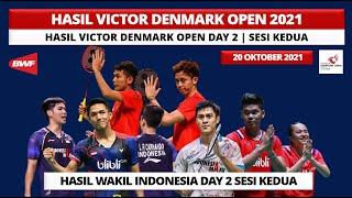 Hasil Denmark Open 2021 Day2/R32 Hari ini: 3 Wakil Lolos R16 | Victor Denmark Open 2021 Badminton