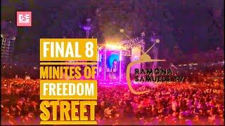 THE CLOSING MOMENTS OF FREEDOM STREET CONCERT