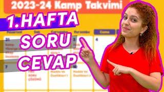 Soru-Cevap 1.Hafta 39 Günde TYT Fizik Kampı