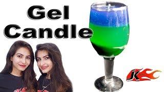 DIY Easy Gel Candles water based | How to make | JK Arts  1076