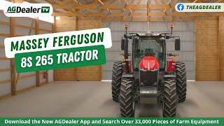 Massey Ferguson 8S 265 Tractor Specs | MF 8s 265 All-New" High Horsepower Tractor - AGDealer