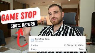 GAMESTOP: I Invested $400,000 GME Stock at $25.25