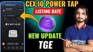 CEX.IO AIRDROP NEW UPDATE TGE | CEX.IO POWER TAP AIRDROP WITHDRAW | CEX.IO UPDATE