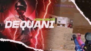 Fall seven times and stand up eight | PUBG MOBILE HIGHLIGHTS | DEQUANI | 90 FPS