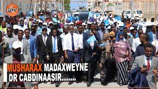 Musharax madaxweyne dr cabdinaasir cabdulle maxamed ayaa maanta dalka dib ugu soo laabtay