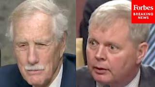 Angus King Presses Experts About Military Production: How Can We ‘Expand The Industrial Base’?