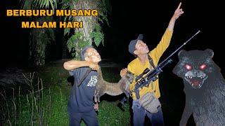 TERKEJUT || BABI HUTAN MUNCUL SAAT KAMI BERBURU MUSANG⁉️