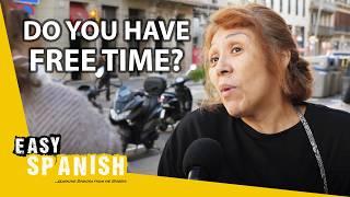 How Do Barcelona Locals Spend their Free Time? | Easy Spanish 375