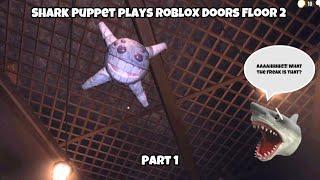 SB Movie: Shark Puppet plays Roblox Doors Floor 2! (Part 1)