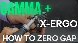 How to Zero Gap the Gamma Plus + X-Ergo Cordless Magnetic Motor Clipper