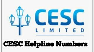 cesc helpline number kolkata #cesc_complaint #query #billing #english #CESC Bill Complaint