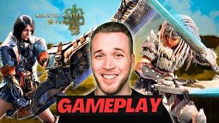 Monster Hunter Wilds 3-in-1 Gameplay Analysis! Dual Blades, Great Sword and Bow (MH Noob Reaction)