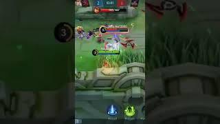 mobile Legend:bang bang Nana Hero attack !!!#shorts #viral #gaming #mlbb #feed #herobaru