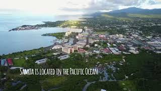 Apia, Samoa Aerial View DJI Mavic Pro