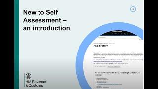 New to Self Assessment - an introduction