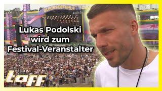 Lukas Podolski ist ein wahres Allround-Talent! - Sein neustes Projekt, das Glücksgefühle-Festival