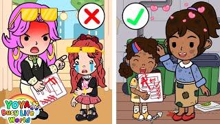 Fake Rich Girl vs Real Rich Girl  Sad Story | Yoya Busy Life World  Toca Vs Yoya Vs Miga