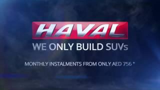 HAVAL SUVs instalments from AED 756 a month