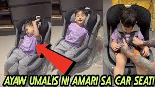 Anak ni Coleen Garcia at Billy Crawford na si Amari Ayaw UMALIS sa Kanyang New Car Seat!