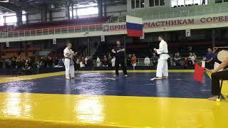 Чемпионат России Карате Киокусинкай WKO Спиридонов Андрей