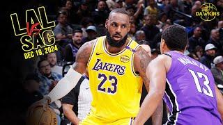 Los Angeles Lakers Full Team Highlights vs Kings | Dec 19, 2024  | FreeDawkins