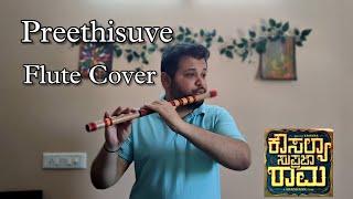 Preethisuve Flute Cover | Instrumental | Sonu Nigam | Kousalya Supraja Rama | Rakshith Nayak