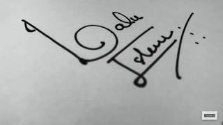 Signature Starting from L | 4 Stylish Signature for name Lalu Islam | L Alphabet Signs