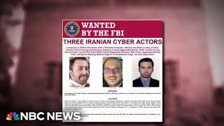 U.S. charges three Iranian operatives with hacking into Trump campaign