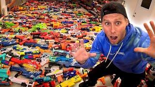 1000 NERF GUN ARSENAL | STUDIO SETUP!