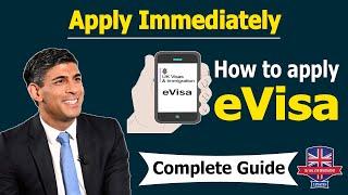 How to apply e Visa | How to create UK account for eVisa #evisa