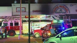 AFD: Grocery store in south Austin catches fire, severely damaged