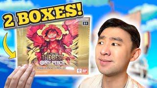 OPENING 2 BOOSTER BOXES OF ONE PIECE PRB-01(ENGLISH)! INSANE HITS!?