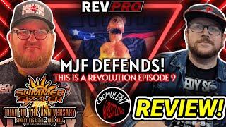 THIS IS A REVOLUTION - EPISODE 9 - REV PRO SUMMER SIZZLER 2024 | OKU VS. MJF, AEW INTERNATIONAL