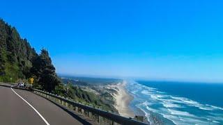 Oregon Coast scenic drive 4k