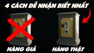 4 Cách Phân Biệt Két Sắt THẬT GIẢ không phải ai cũng biết