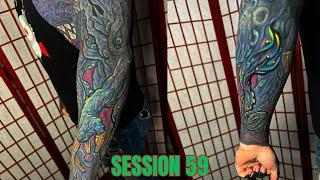 Session 59 color on black sleeve #inked #ink #tattoo