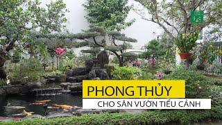 Phong Thủy cho sân vườn tiểu cảnh| VTC14
