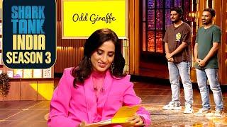 ‘Odd Giraffe’ के Products लगे Sharks को “Bahut Acche” | Shark Tank India S3 | Young Entrepreneurs