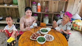 Harvesting sweet peppers Goes to the market sell - Cooking | Hà Tòn Chài