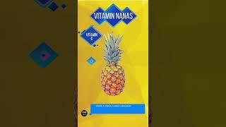 Kandungan vitamin dan manfaat buah nanas #shorts