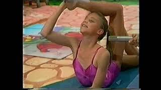 Contortion on Television - Louise Baxter on Disney Club UK [ Early 1990s]