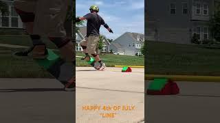 Happy Fourth of July “Line”! #shorts #shortvideo #shortsvideo #skateboarding #shortsfeed