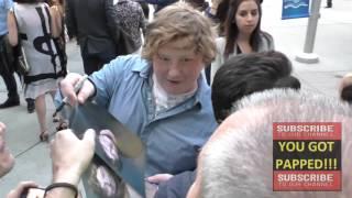 Joey Morgan greets fans wile arriving to the Compadres Premiere at ArcLight Theatre in Hollywood