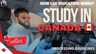 Canada Student Visa Processing from Bangladesh | LSA Education Step-by-Step Guide - A to Z