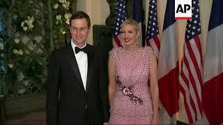 Trumps Welcome Macrons For First State Dinner