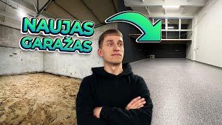 PABAIGTOS NAUJOS GRINDYS GARAŽUI