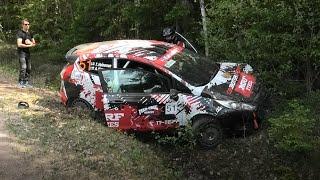 SM Mad Croc Länsirannikon Ralli 2024 / crash