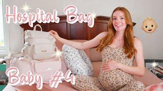 WHAT'S IN MY HOSPITAL BAG FOR LABOR AND DELIVERY! MINIMAL HOSPITAL BAG FOR BABY #4