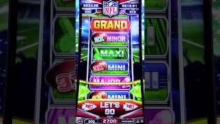 NFL Super Bowl Jackpots Wheel Bonus! #SlotBonus